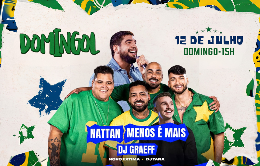 Domingol Menos é Mais e Nattan 2026 4