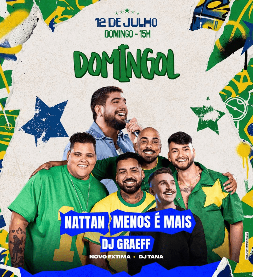 Domingol Menos é Mais e Nattan 2026 1