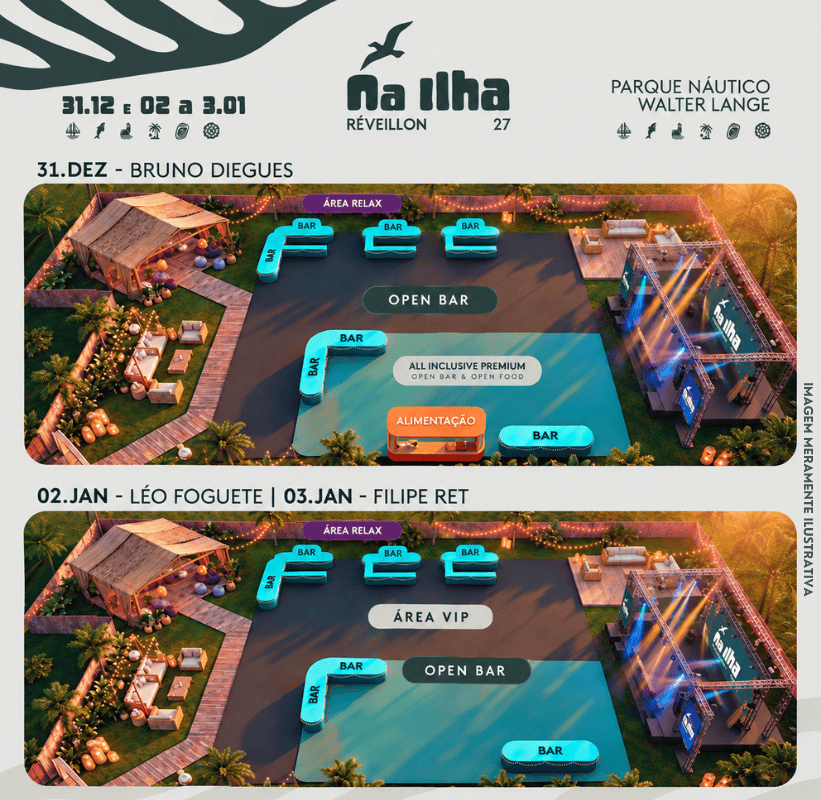 Na Ilha Réveillon 2026/2027 2