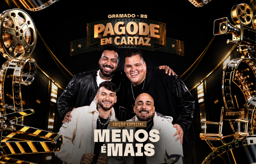 Pagode em Cartaz Menos é Mais 2026 3