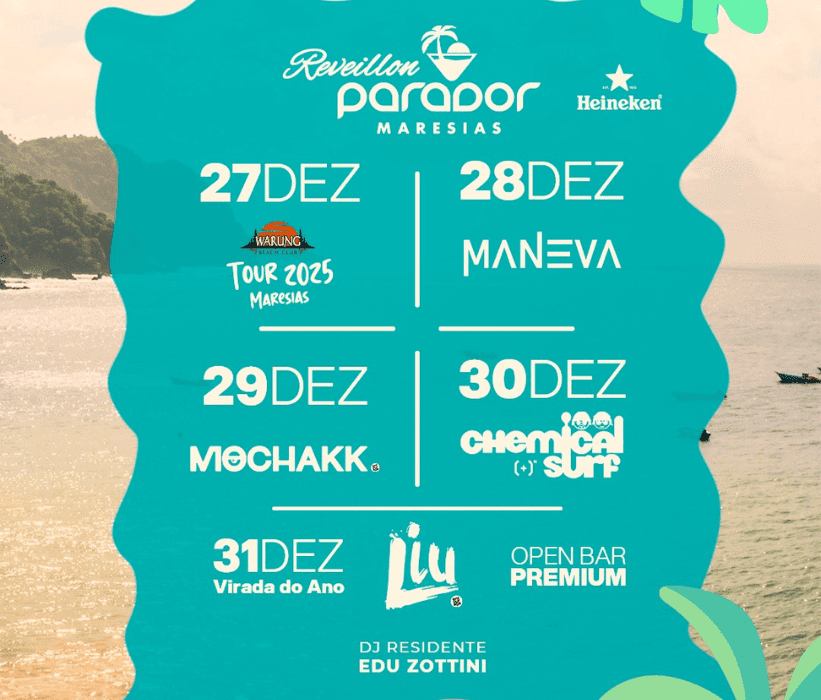 Réveillon Parador Maresias 2025/2026 6
