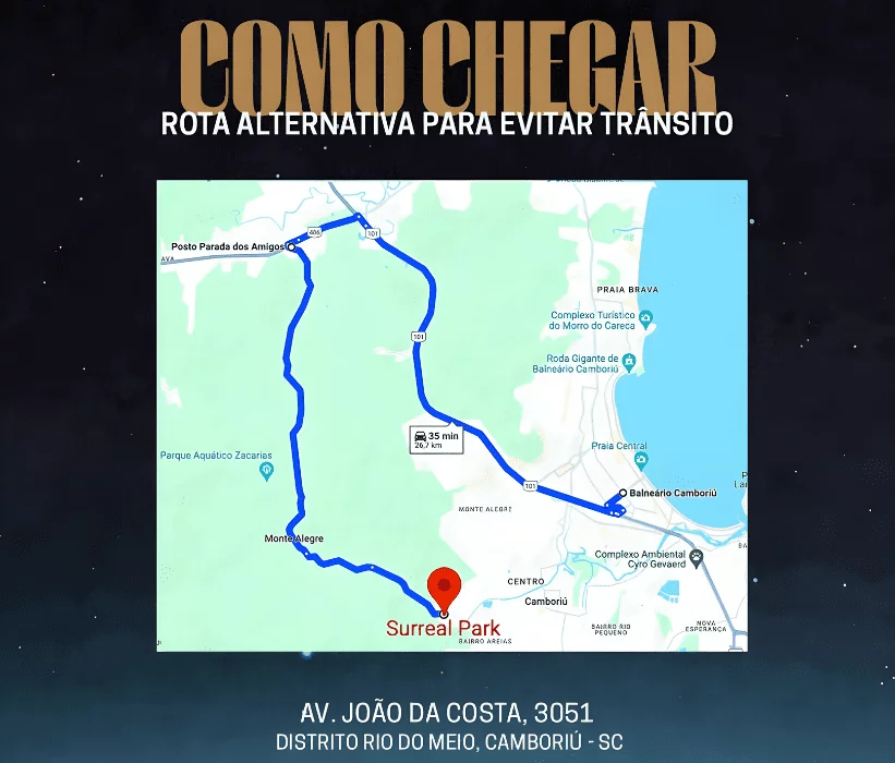 Réveillon Surreal Park 2025/2026 2